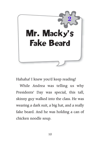 15 Mr. Macky Is Wacky 2 Ch2-Mr. Macky's Fake Beard -- 绘本听读宝在线台词全文