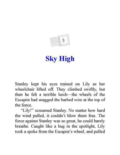 12 Escape to California 8. Sky High -- 绘本听读宝在线台词全文