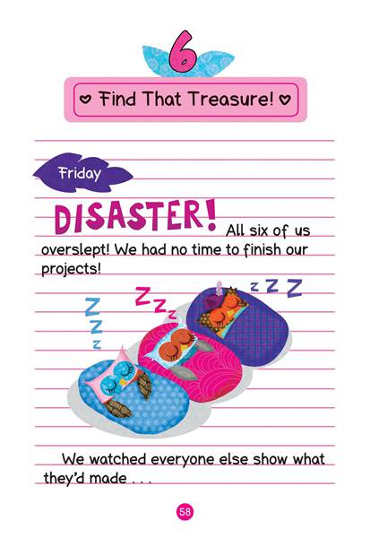 12 Eva's Campfire Adventure 6 Find That Treasure! -- 绘本听读宝在线台词全文