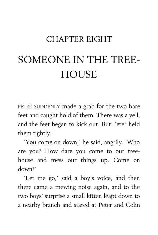 3 Well Done, Secret Seven 8 SOMEONE IN THE TREE-HOUSE -- 绘本听读宝在线台词全文