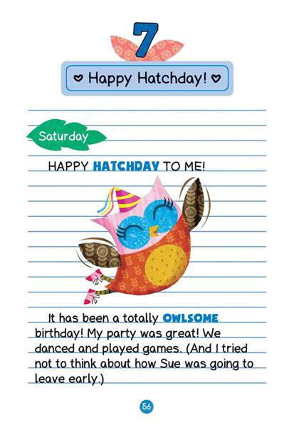 9 Eva's Big Sleepover 7 Happy Hatchday! -- 绘本听读宝在线台词全文
