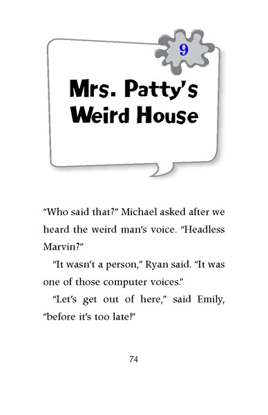 13 Mrs. Patty Is Batty 9 Ch9-Mrs. Patty's Weird House -- 绘本听读宝在线台词全文