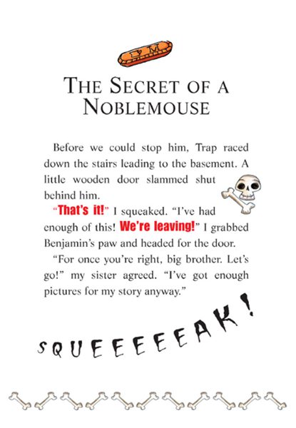 7-Red Pizzas for a Blue Count 21-THE SECRET OF A NOBLEMOUSE -- 绘本听读宝在线台词全文