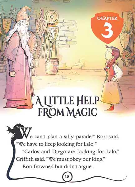 8 Roar of the Thunder Dragon 3 A Little Help From Magic -- 绘本听读宝在线台词全文