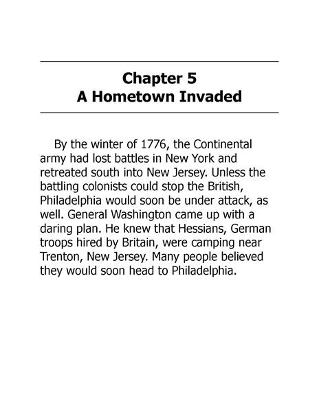 21 Who Was Betsy Ross 6 Chapter 5 A Hometown Invaded -- 绘本听读宝在线台词全文