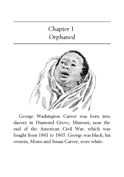 44 Who Was George Washington Carver 1 Orphaned -- 绘本听读宝在线台词全文