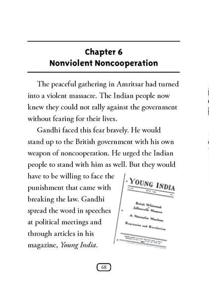 20 Who Was Gandhi 7 Chapter 6 Nonviolent Noncooperation -- 绘本听读宝在线台词全文