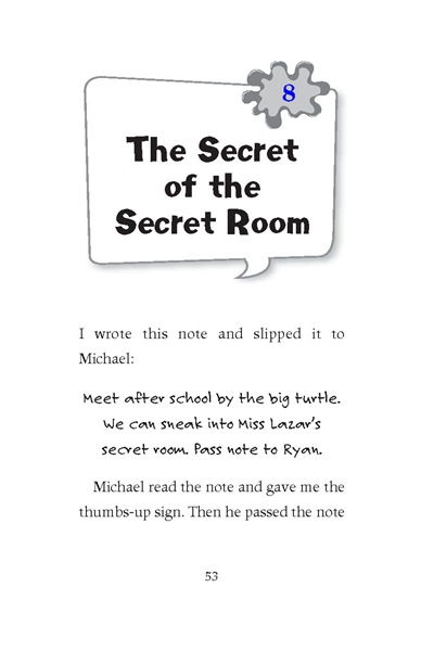 9 Miss Lazar is Bizarre 8 Ch8-The Secret of the Secret Room -- 绘本听读宝在线台词全文
