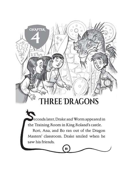 18 Heat of the Lava Dragon Dragon Masters 4 Ch4-Three Dragons -- 绘本听读宝在线台词全文