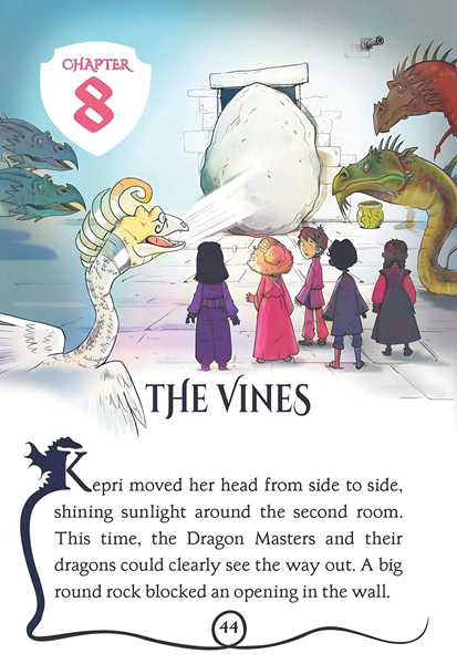 6 Flight of the Moon Dragon 8 The Vines -- 绘本听读宝在线台词全文