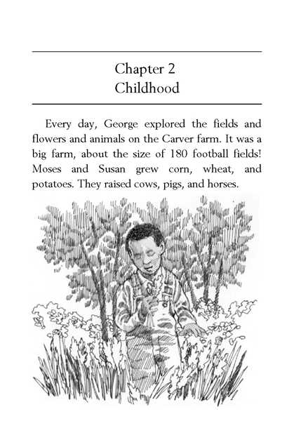 44 Who Was George Washington Carver 2 Childhood -- 绘本听读宝在线台词全文