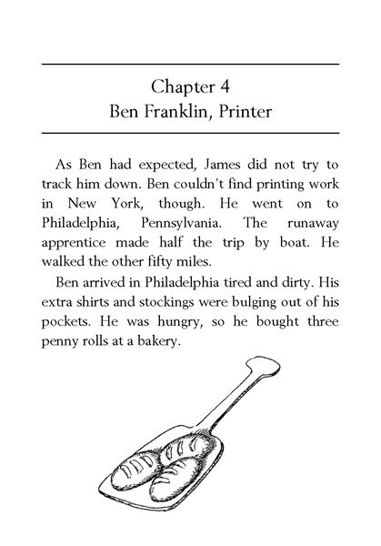 38 Who Was Ben Franklin 4 Ben Franklin, Printer -- 绘本听读宝在线台词全文