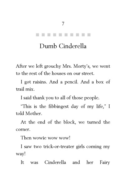 24 Junie B. First Grader - Boo and I Mean It! 7. Dumb Cinderella -- 绘本听读宝在线台词全文