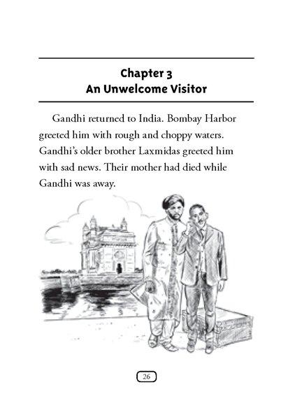 20 Who Was Gandhi 4 Chapter 3 An Unwelcome Visitor -- 绘本听读宝在线台词全文
