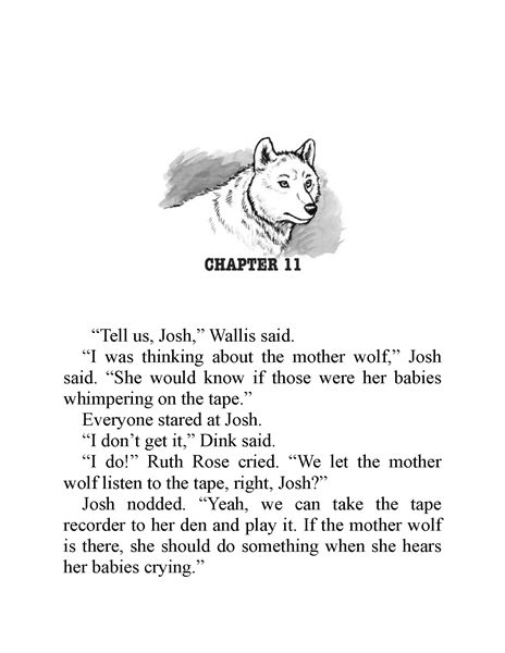 The White Wolf Chapter 11 -- 绘本听读宝在线台词全文