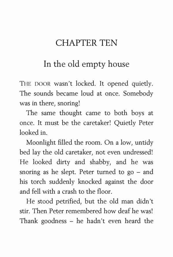 1 The Secret Seven 10 In the old empty house -- 绘本听读宝在线台词全文