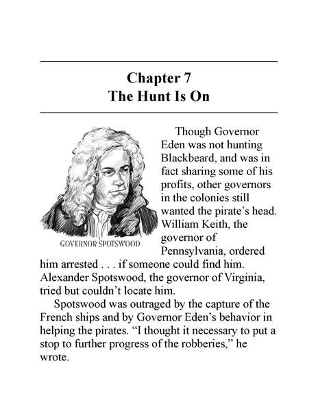 22 Who Was Blackbeard 8 Chapter 7 The Hunt Is On -- 绘本听读宝在线台词全文