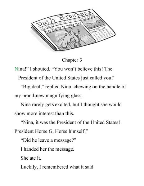 2 The President's Mane Is Missing Chapter 3 -- 绘本听读宝在线台词全文