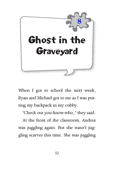 5 Miss Small Is Off the Wall 8 Ch8-Ghost in the Graveyard -- 绘本听读宝在线台词全文