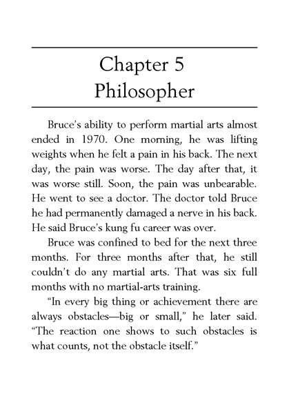 40 Who Was Bruce Lee 6 Philosopher -- 绘本听读宝在线台词全文