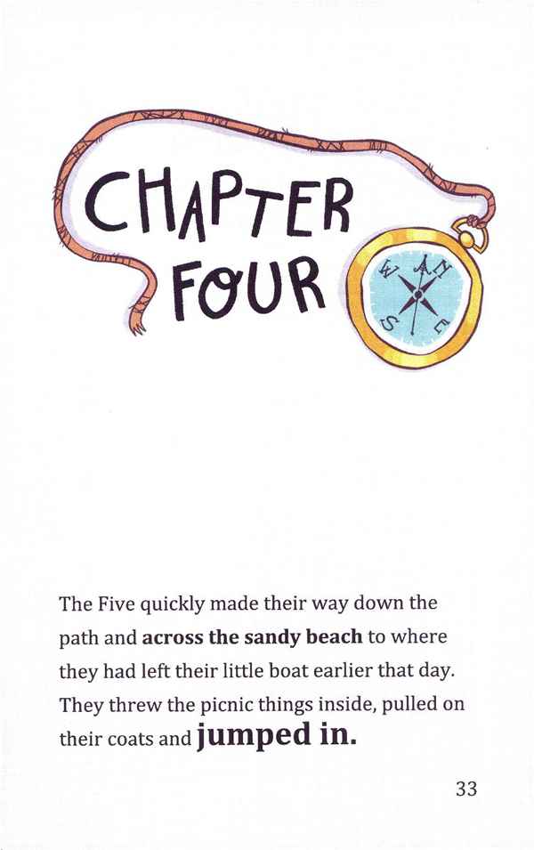 11 Five to the Rescue Chapter 4 -- 绘本听读宝在线台词全文