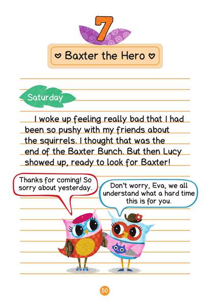 6 Baxter is Missing 7 Baxter the Hero -- 绘本听读宝在线台词全文