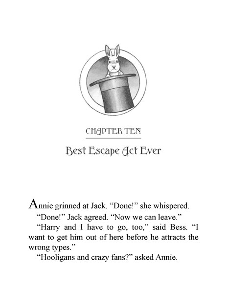 61 Hurry Up, Houdini! Ch10-Best Escape Act Ever -- 绘本听读宝在线台词全文