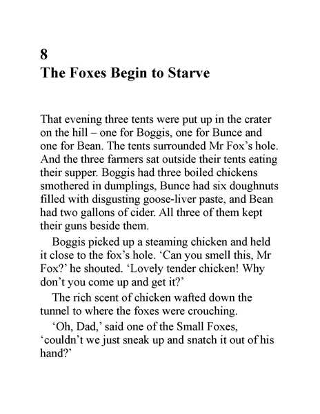 了不起的狐狸爸爸 08 The Foxes Begin to Starve -- 绘本听读宝在线台词全文