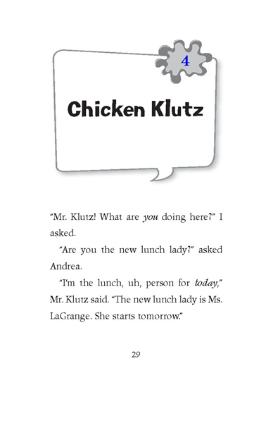 8 Ms LaGrange Is Strange 4 Ch4-Chicken Klutz -- 绘本听读宝在线台词全文