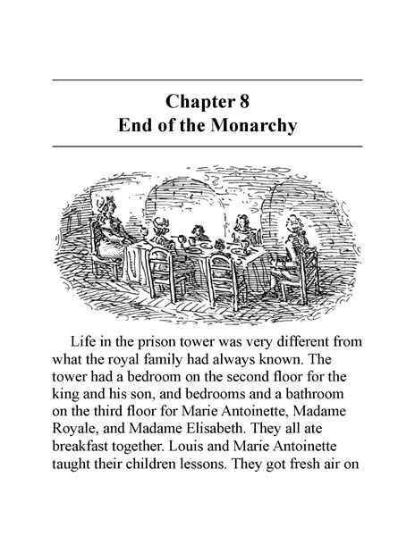 16 Who Was Marie Antoinette 9 Chapter 8 End of the Monarchy -- 绘本听读宝在线台词全文