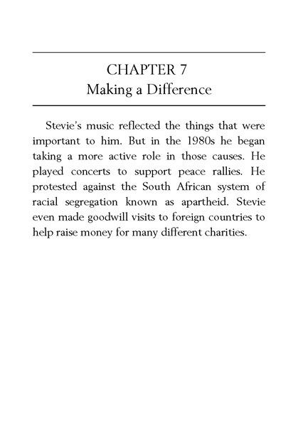 33 Who Is Stevie Wonder 7 Making a Difference -- 绘本听读宝在线台词全文