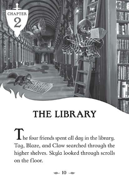 10 The Secret Maze 02 The Library -- 绘本听读宝在线台词全文