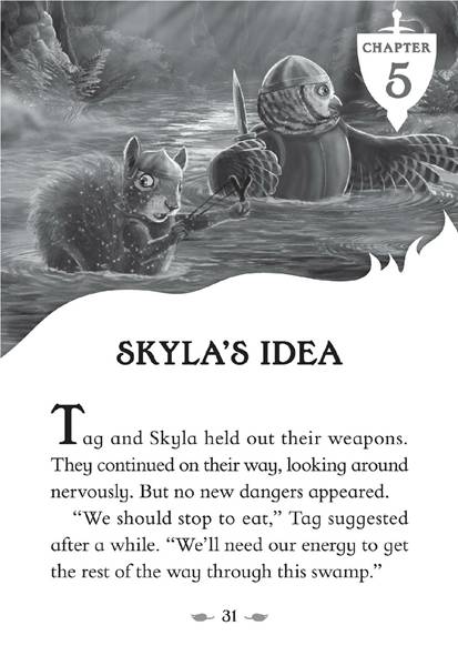 8 The Silver Swamp 05 Skyla's Idea -- 绘本听读宝在线台词全文