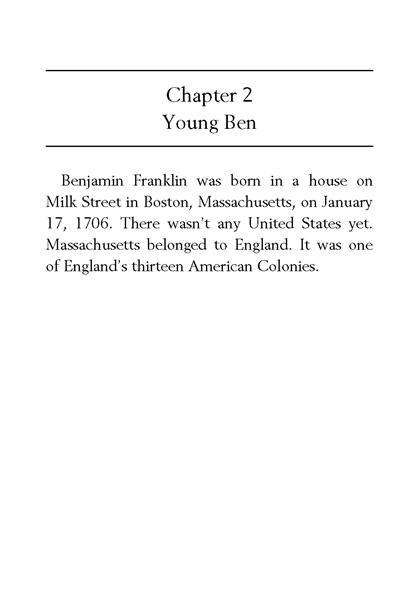 38 Who Was Ben Franklin 2 Young Ben -- 绘本听读宝在线台词全文