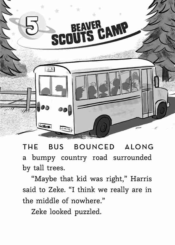 3 Alien Scout 5 Beaver Scouts Camp -- 绘本听读宝在线台词全文