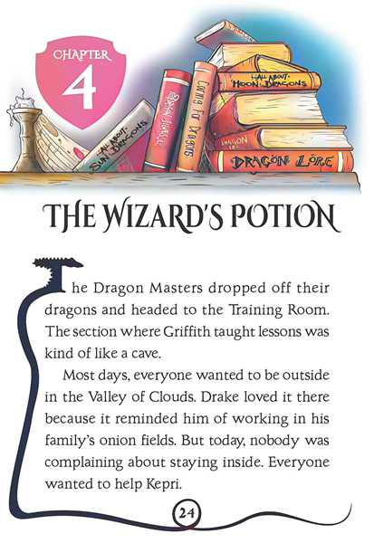 2 Saving the Sun Dragon 4 The Wizard's Potion -- 绘本听读宝在线台词全文