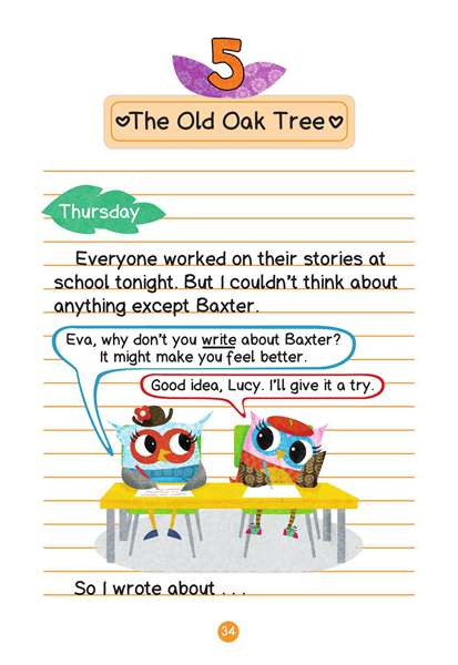 6 Baxter is Missing 5 The Old Oak Tree -- 绘本听读宝在线台词全文