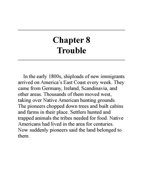 10 Who Was Johnny Appleseed 10 Chapter 8 Trouble -- 绘本听读宝在线台词全文