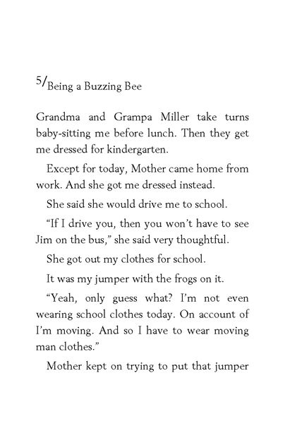 6 Junie B. Jones and That Meanie Jim's Birthday 5. Being a Buzzing Bee -- 绘本听读宝在线台词全文