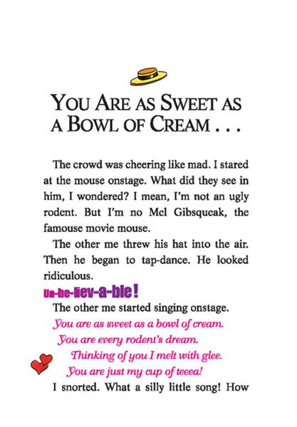 6 Paws Off, Cheddarface! 11-YOU ARE AS SWEET AS A BOWL OF CREAM -- 绘本听读宝在线台词全文