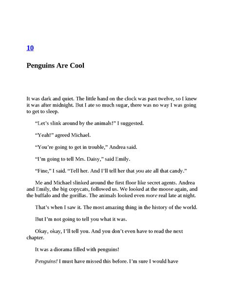 21 Ms. Krup Cracks Me Up! 10 Ch10-Penguins Are Cool -- 绘本听读宝在线台词全文