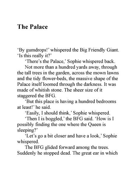 好心眼的巨人 18 The Palace -- 绘本听读宝在线台词全文