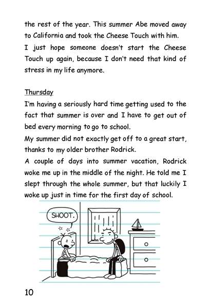 01 Diary of a Wimpy Kid 1 -- 绘本听读宝在线台词全文