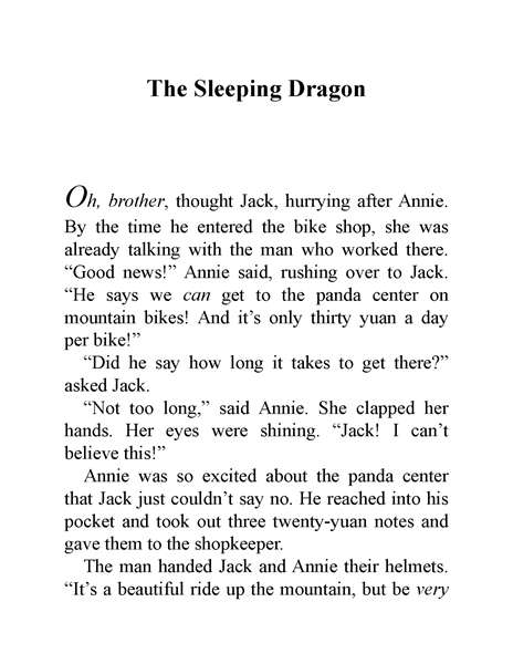 59 A Perfect Time for Pandas Ch3-The Sleeping Dragon -- 绘本听读宝在线台词全文