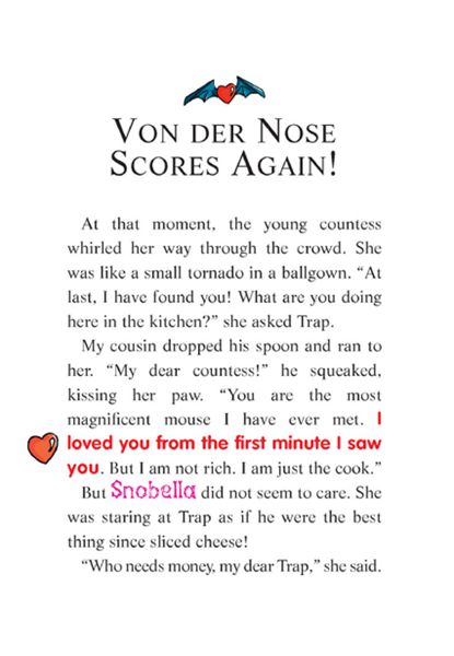 7-Red Pizzas for a Blue Count 27-VON DER NOSESCORES AGAIN! -- 绘本听读宝在线台词全文