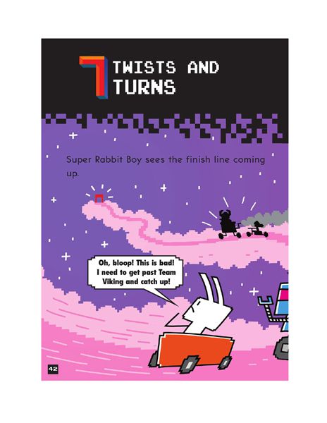 3 Super Rabbit Racers! 7 TWISTS AND TURNS -- 绘本听读宝在线台词全文