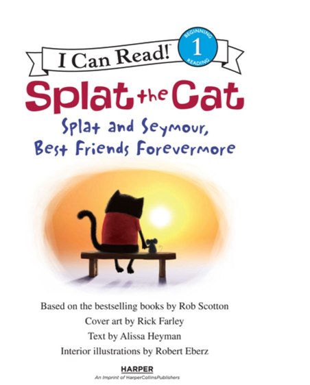 Splat the Cat 7 splat and seymour best friends forevermore -- 绘本听读宝在线台词全文