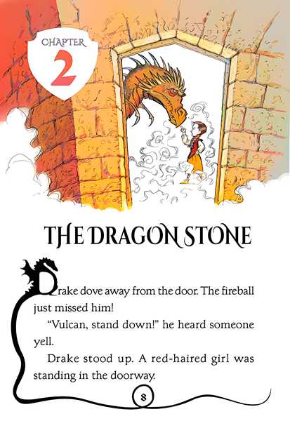 1 Rise of the Earth Dragon 2 The Dragon Stone -- 绘本听读宝在线台词全文