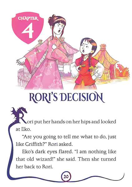 9 Chill of the Ice Dragon 4 Rori's Decision -- 绘本听读宝在线台词全文