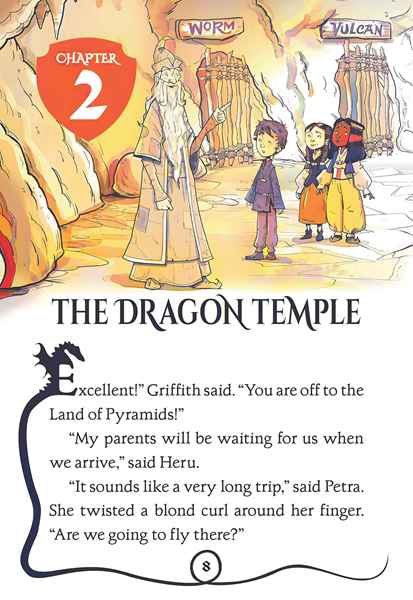 6 Flight of the Moon Dragon 2 The Dragon Temple -- 绘本听读宝在线台词全文
